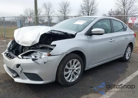 2019 Nissan Sentra Sv z USA, uszkodzony, nr VIN 3N1AB7AP0KY313032